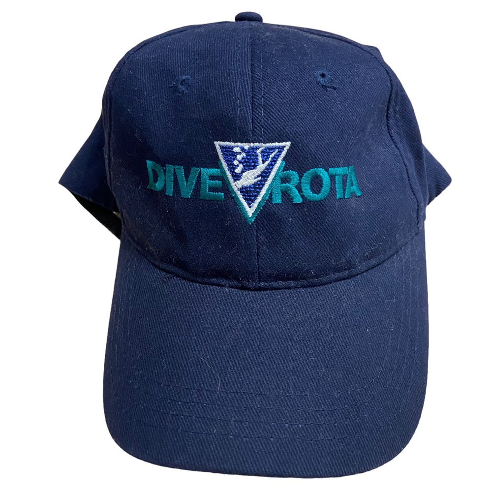 Dive Rota Scuba Diving Navy Blue Pro Fit Men’s Baseball Hat OS Flex Fit